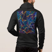 Sweat - shirt à capuche de bulles cassées (Dos)