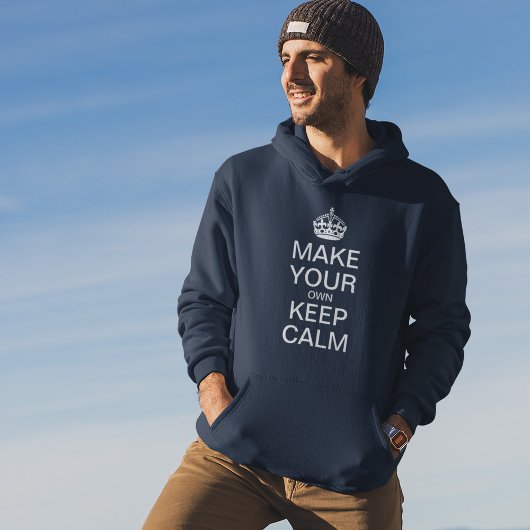 Sweat - shirt à capuche de calme personnalisé | Fa