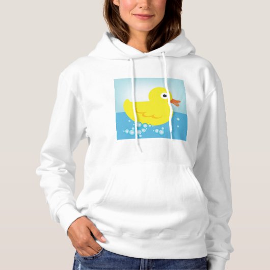 Sweat - shirt à capuche de canard en caoutchouc ja (Devant)
