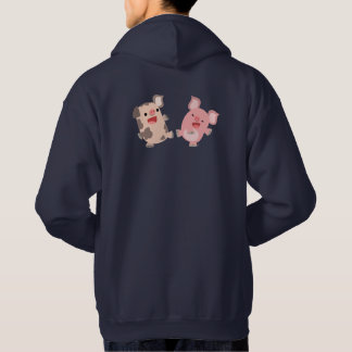 Sweat - shirt à capuche de caricatures de Cute Dan