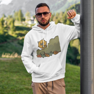 Sweat - shirt à capuche de castor d'automne