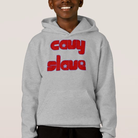 sweat - shirt à capuche de cavyslave (Devant)