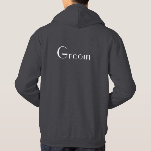 Sweat - shirt à capuche de chambre (Dos)