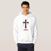 Sweat - shirt à capuche de chasseur de vampire (Devant entier)