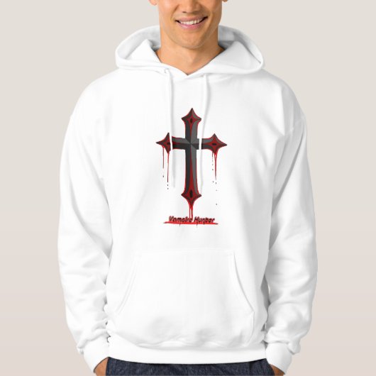 Sweat - shirt à capuche de chasseur de vampire (Devant)