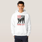 Sweat - shirt à capuche de chat noir (Devant entier)