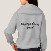 Sweat - shirt à capuche de chat noir et blanc (Dos)