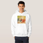 Sweat - shirt à capuche de chats de Franz Marc (Devant entier)