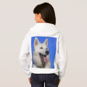 Sweat - shirt à capuche de chien (Dos entier)