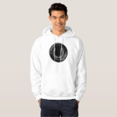 Sweat - shirt à capuche de chrome de cartel (Devant entier)