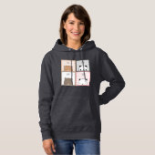 Sweat - shirt à capuche de conception Panda (Devant entier)