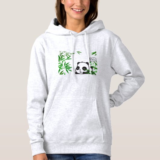 Sweat - shirt à capuche de conception Panda (Devant)