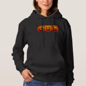 Sweat - shirt à capuche de confort Jack-o’-Lantern (Devant)