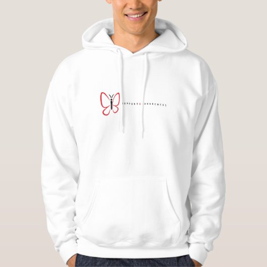 sweat - shirt à capuche de conscience d'eb (Devant)