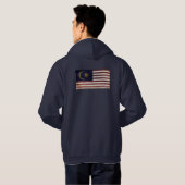 Sweat - shirt à capuche de coton (Dos entier)