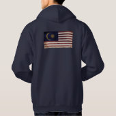 Sweat - shirt à capuche de coton (Dos)