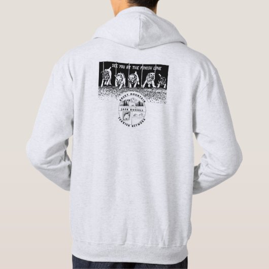 SWEAT - SHIRT À CAPUCHE DE COURSE (Dos)