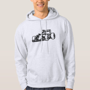 sweat - shirt à capuche de course automobile formu