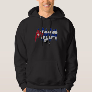 Sweat - shirt à capuche de crâne de MIXED MARTIA