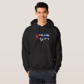 Sweat - shirt à capuche de crâne de MIXED MARTIAL (Devant entier)