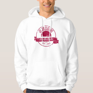 Sweat - shirt à capuche de cru des syndicats