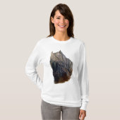 Sweat - shirt à capuche de dames de cheval de (Devant entier)