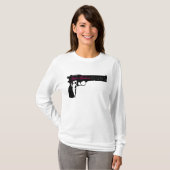 Sweat - shirt à capuche de dames de GG2G (Devant entier)