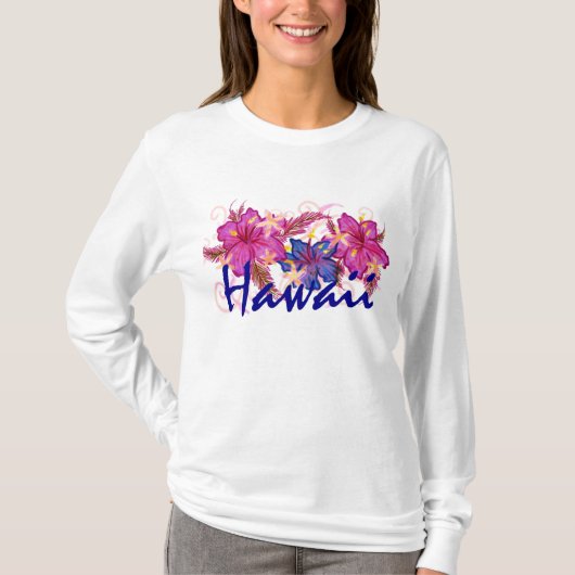 Sweat - shirt à capuche de dames d'Hawaï (Devant)