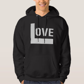 Sweat - shirt à capuche de déclaration d'amour