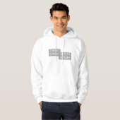 Sweat - shirt à capuche de Dee Dee Warwick Grey (Devant entier)