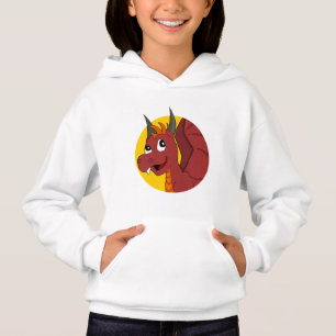 Sweat - shirt à capuche de dessin animé de dragon