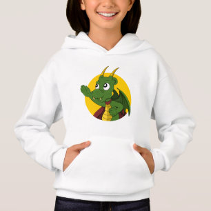 Sweat - shirt à capuche de dessin animé de dragon