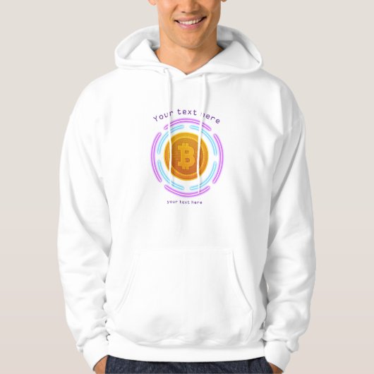 sweat - shirt à capuche de devis modifiable de piè (Devant)