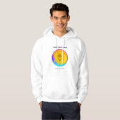 sweat - shirt à capuche de devis modifiable de piè (Devant entier)