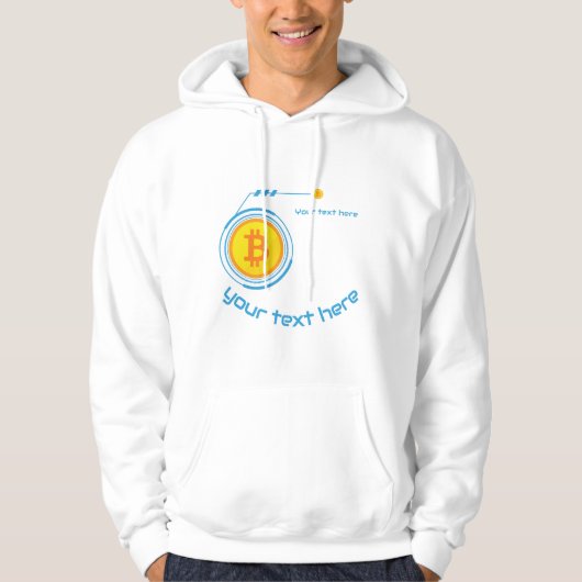 sweat - shirt à capuche de devis modifiable de piè (Devant)