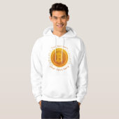 sweat - shirt à capuche de devis modifiable de piè (Devant entier)