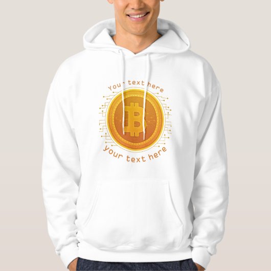 sweat - shirt à capuche de devis modifiable de piè (Devant)