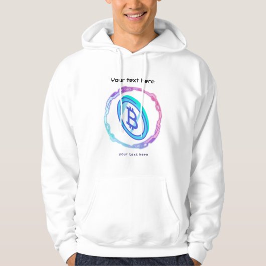 sweat - shirt à capuche de devis modifiable de piè (Devant)