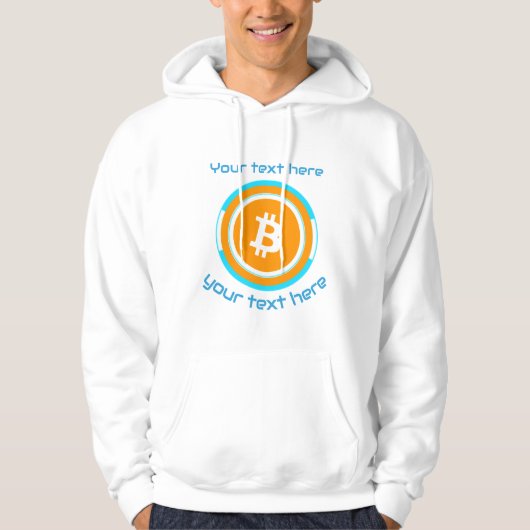 sweat - shirt à capuche de devis modifiable de piè (Devant)