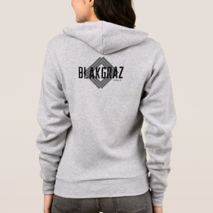 Sweat - shirt à capuche de diamant chaotique Blakg