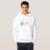 Sweat - shirt à capuche de Didlr des hommes (Devant entier)