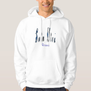 Sweat - shirt à capuche de diva de bain
