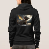 Sweat - shirt à capuche de dragon Steampunk (Dos)