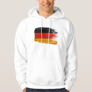 Sweat - shirt à capuche de drapeau de l'Allemagne