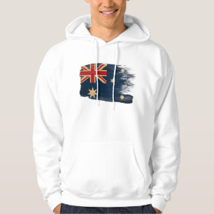 Sweat - shirt à capuche de drapeau de l'Australie