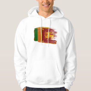 Sweat - shirt à capuche de drapeau du Sri Lanka