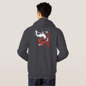 Sweat - shirt à capuche de Dustoff (arrière (Dos entier)