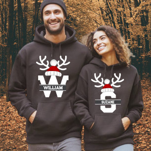 Sweat - shirt à capuche de famille de jumelage de