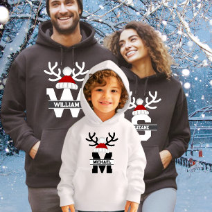 Sweat - shirt à capuche de famille de jumelage de
