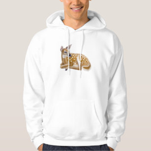 Sweat - shirt à capuche de faon de cerfs communs